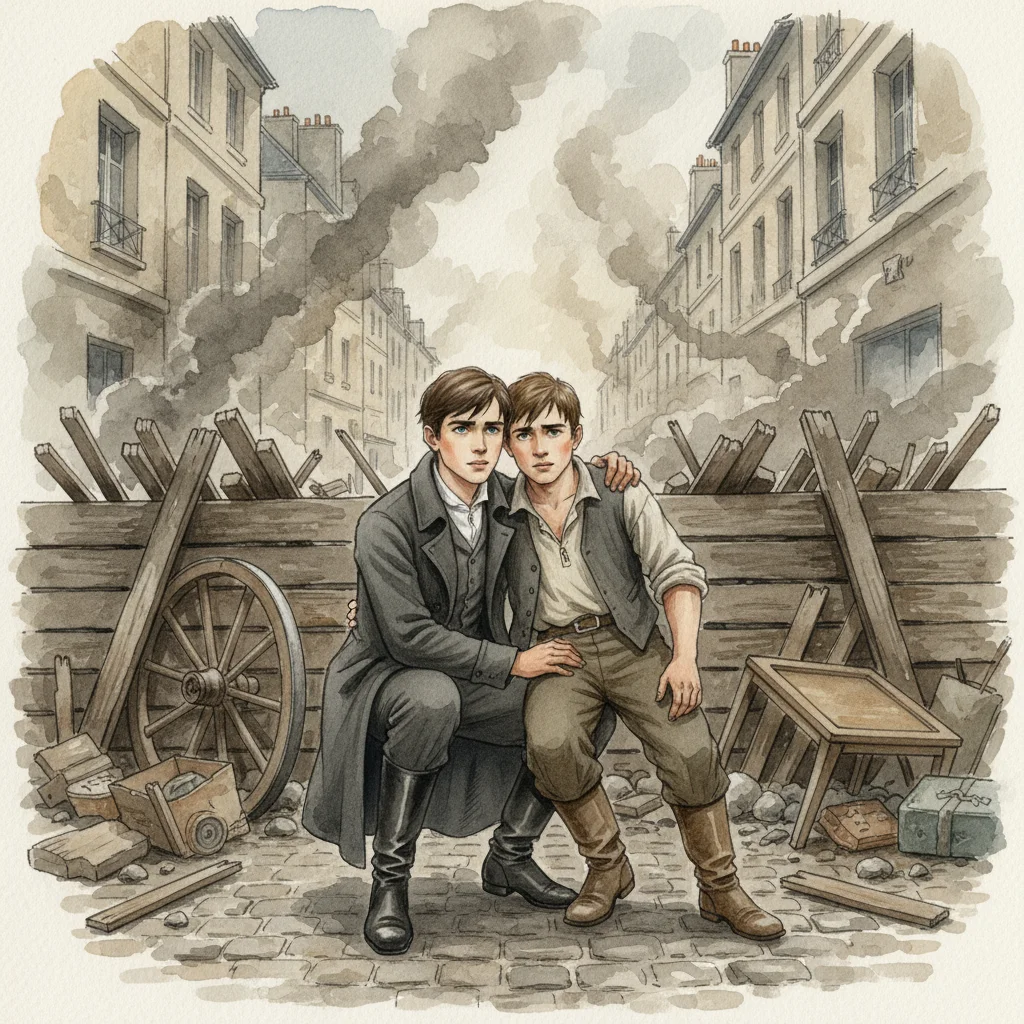 Illustration for: Marius Amidst Commotion