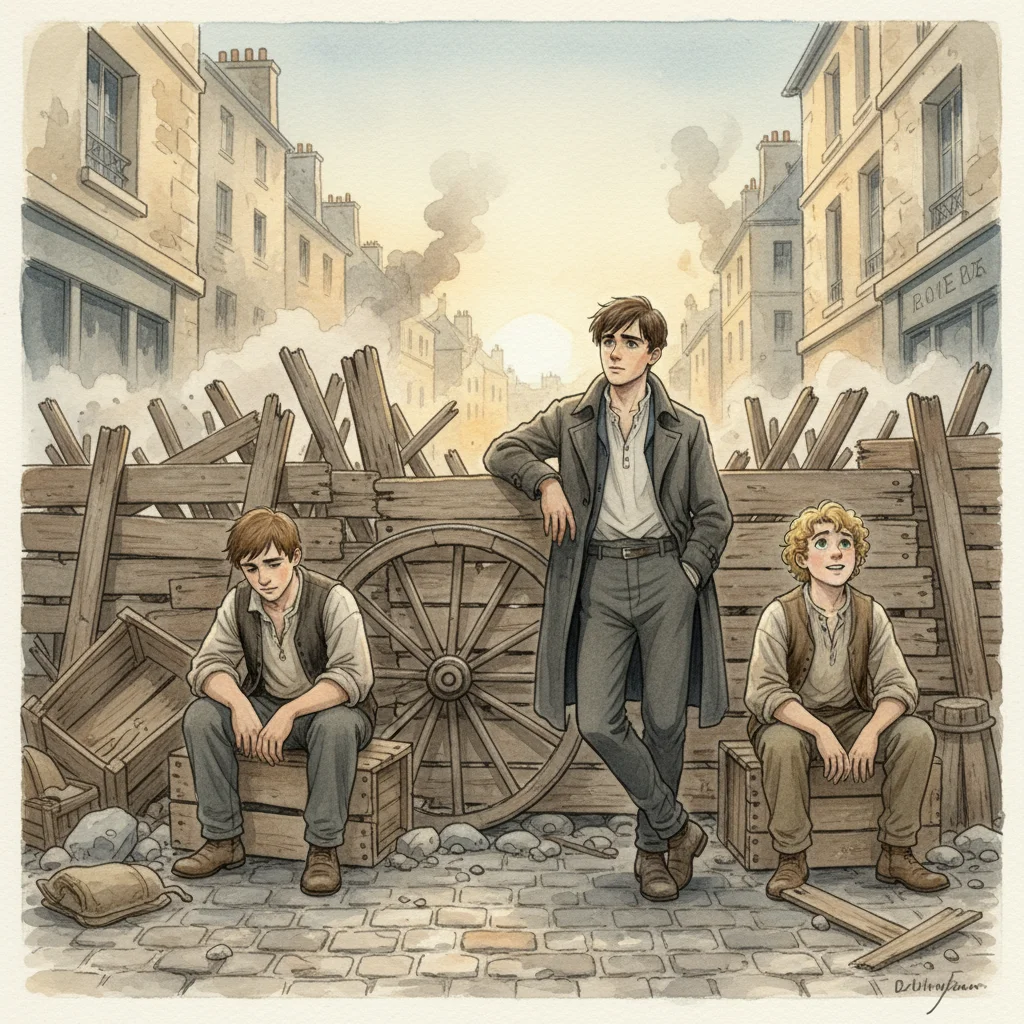 Illustration for: Dawn on the Barricades