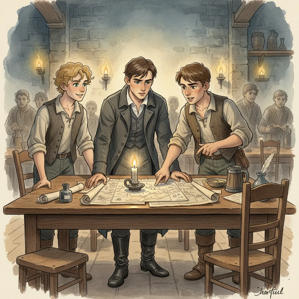 Illustration for: Marius Joins the Cause