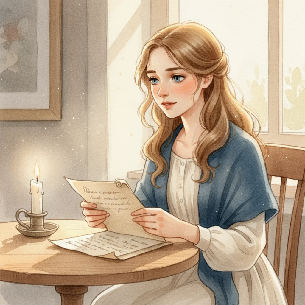 Illustration for: The Farewell Letter
