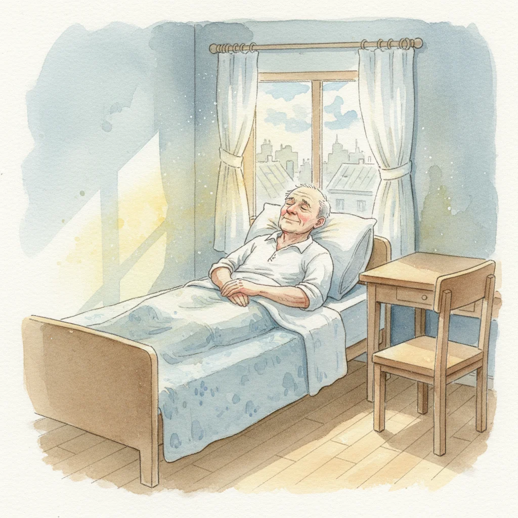 Illustration for: Madeleine's Peaceful Passing