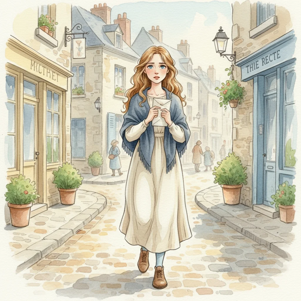 Illustration for: Cosette's Gentle Unease