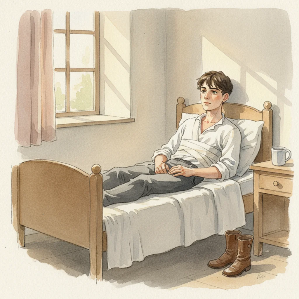 Illustration for: Marius Recovers Quietly
