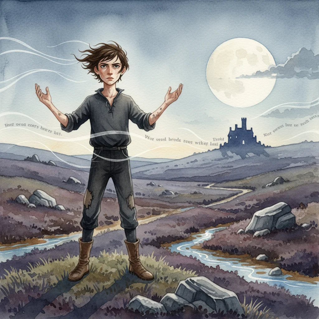 Illustration for: Heathcliff’s Vow