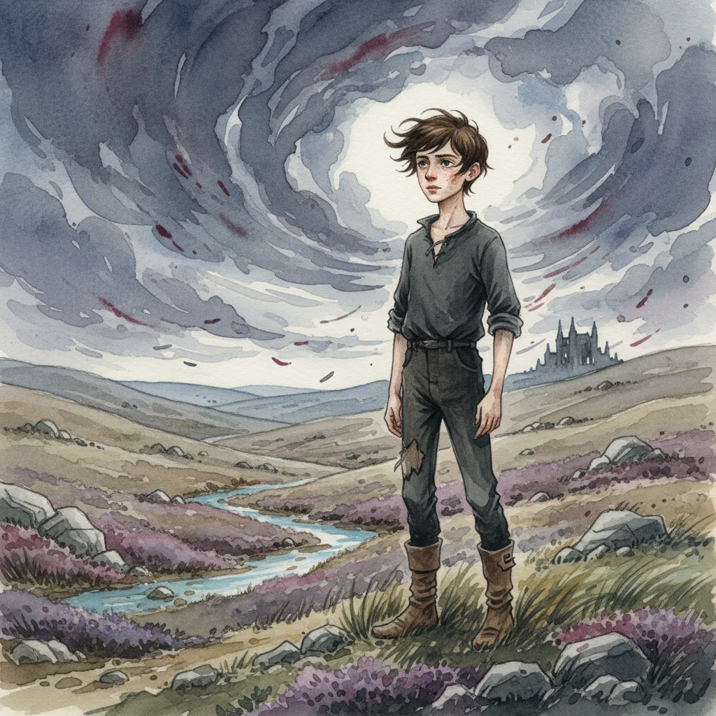 Illustration for: A Foreshadowing Shadow