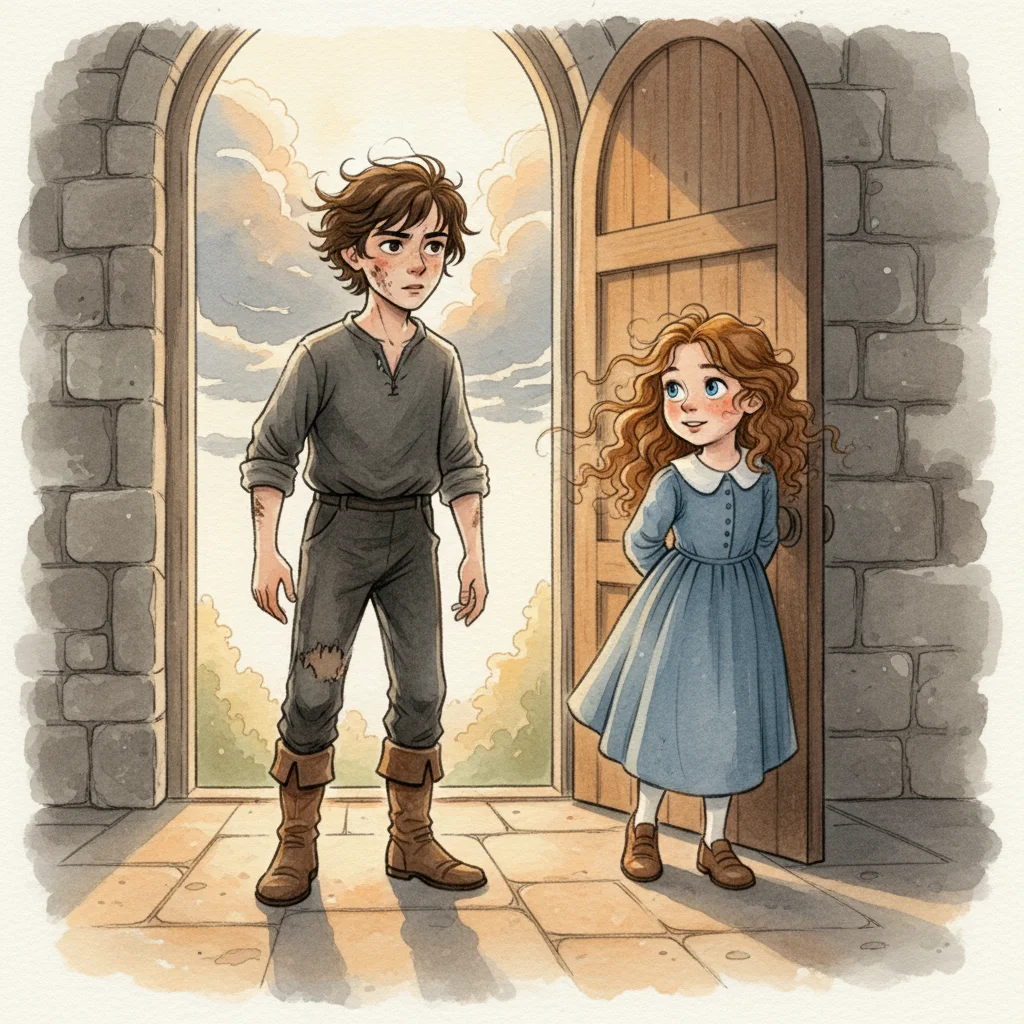 Illustration for: Arrival at Wuthering Heights