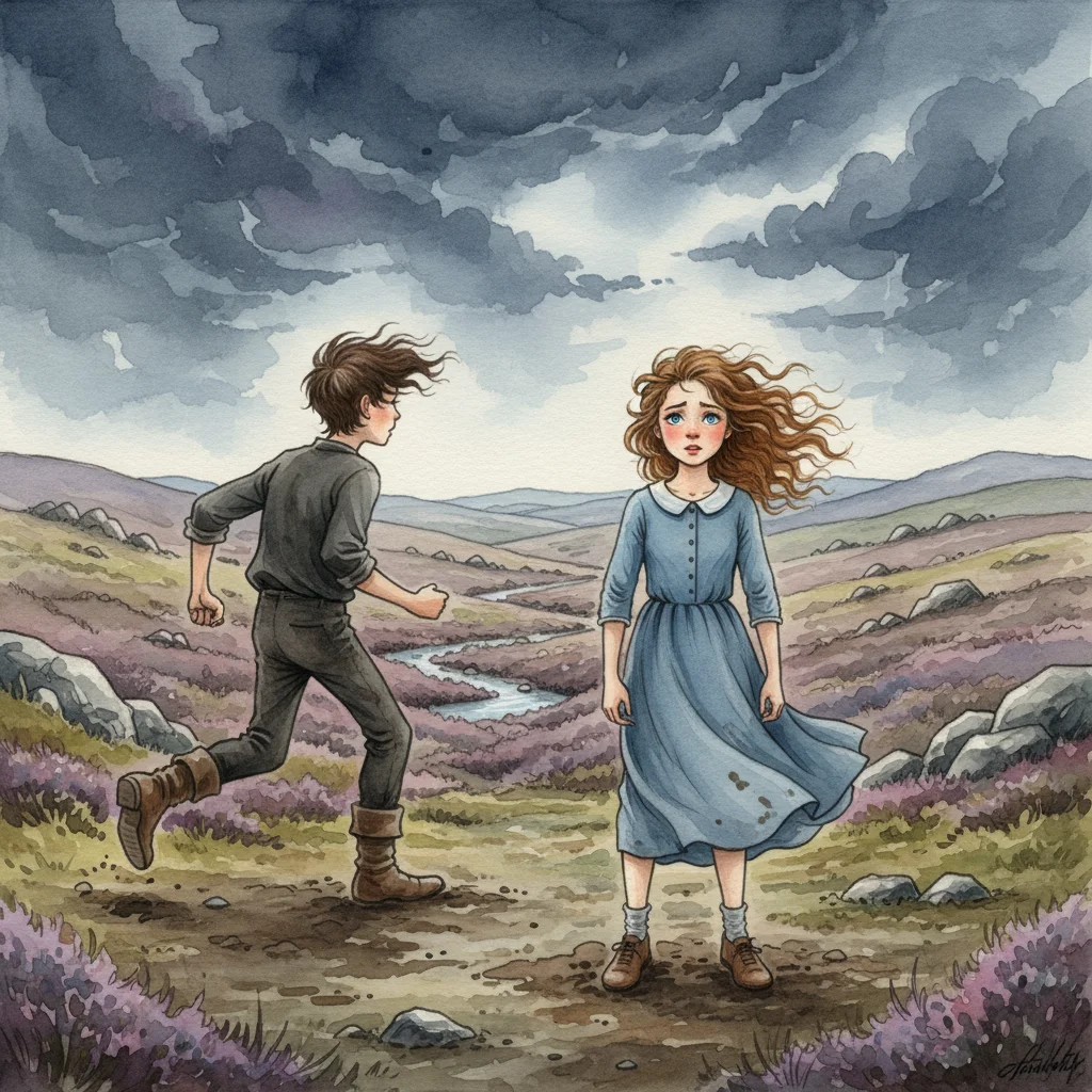 Illustration for: The First Quarrel