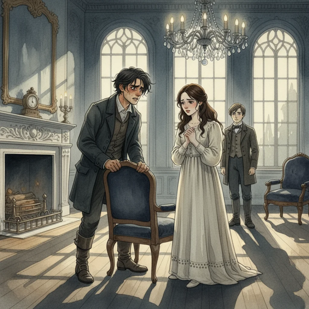 Illustration for: Heathcliff's Pain