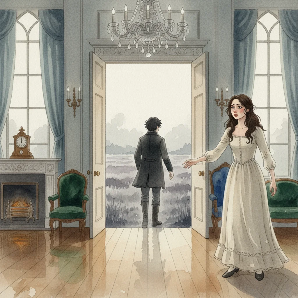 Illustration for: A Silent Goodbye