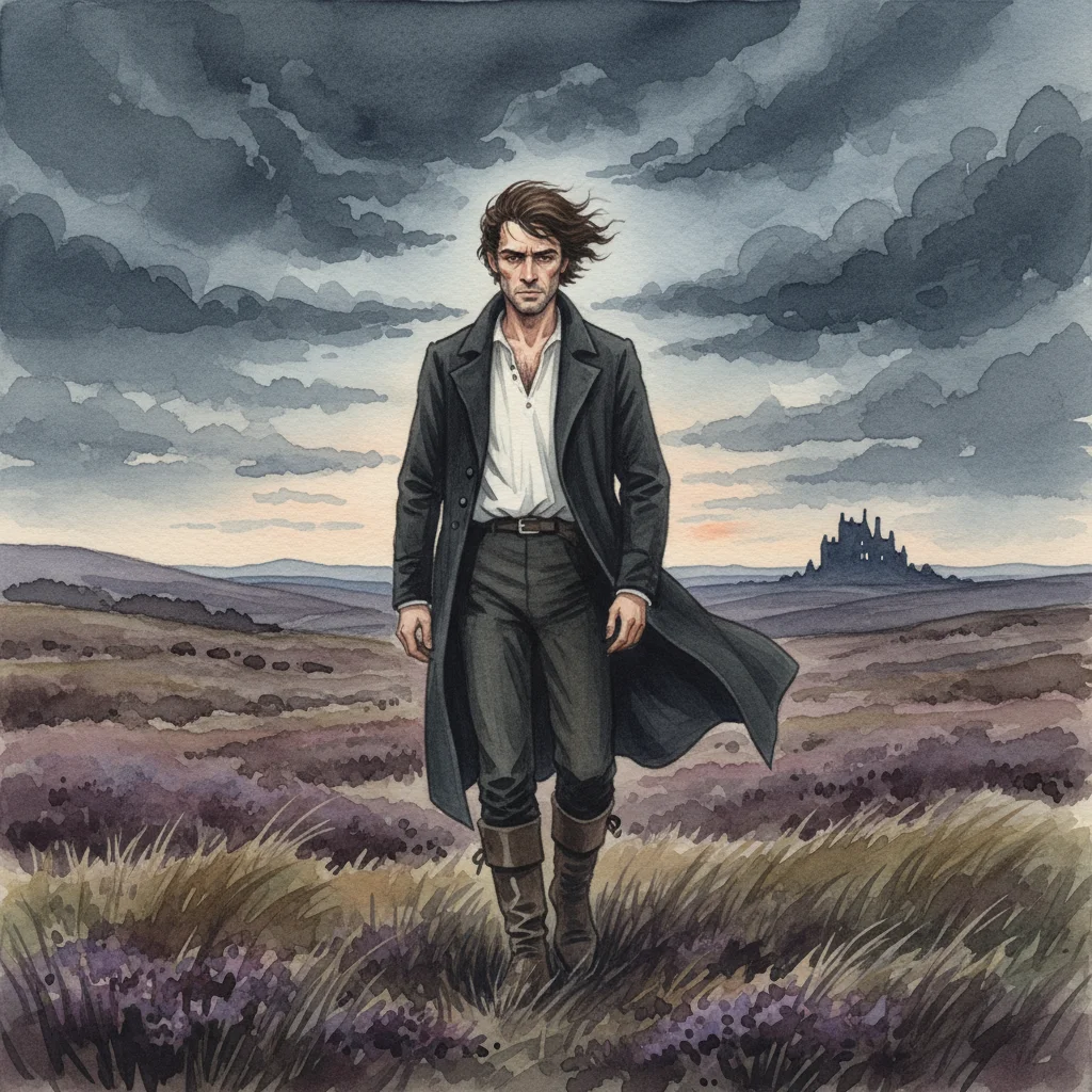 Illustration for: Heathcliff's Silent Plans