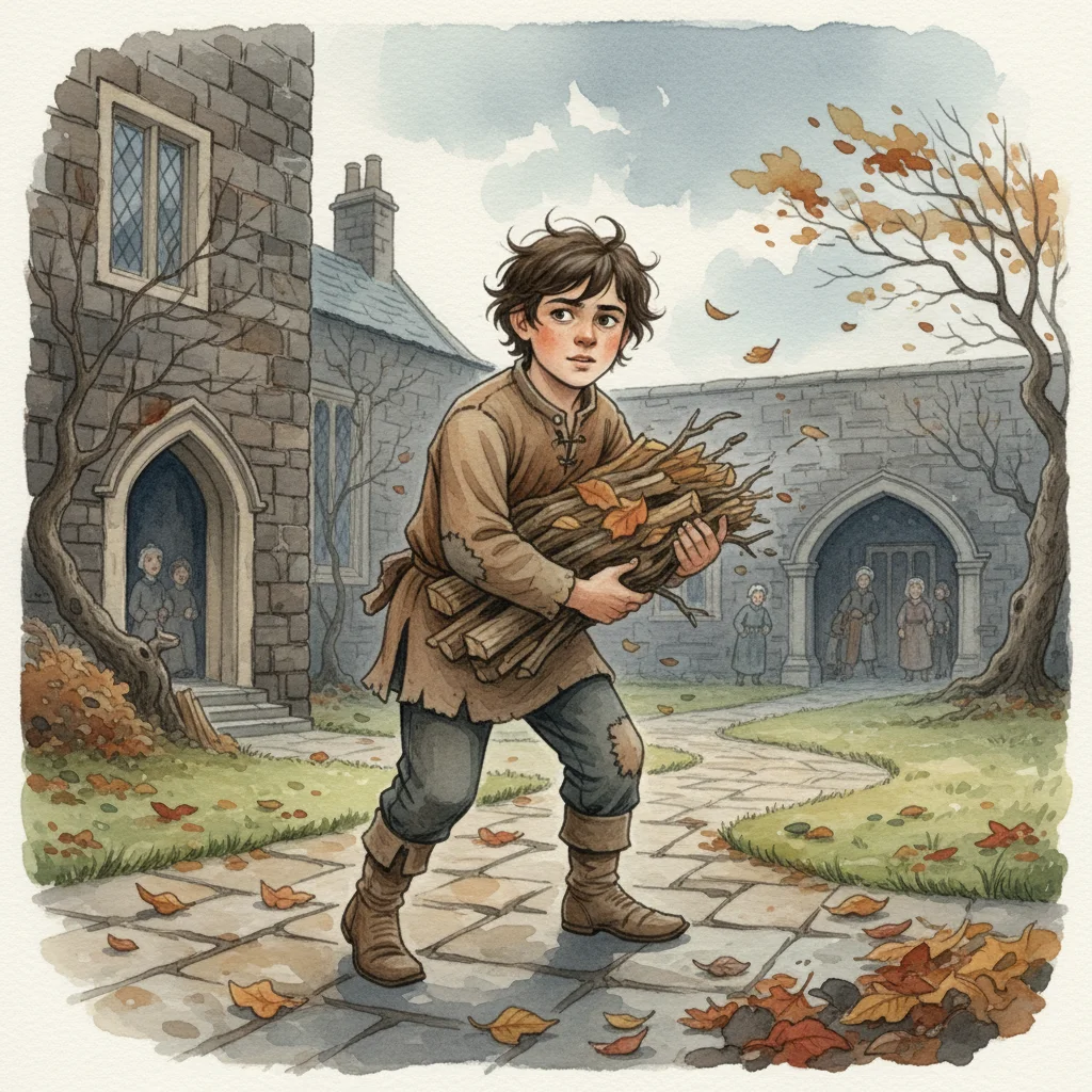 Illustration for: Hareton's Difficult Youth