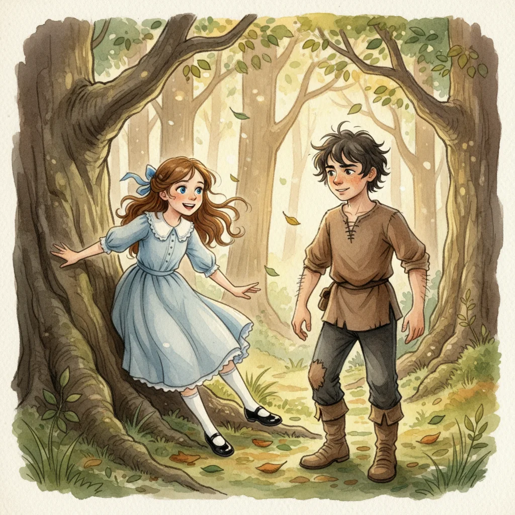 Illustration for: Curiosity in the Woods