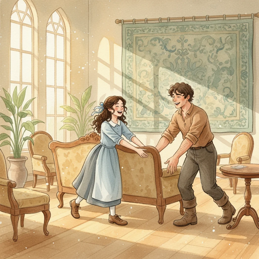 Illustration for: Laughter Fills the Grange