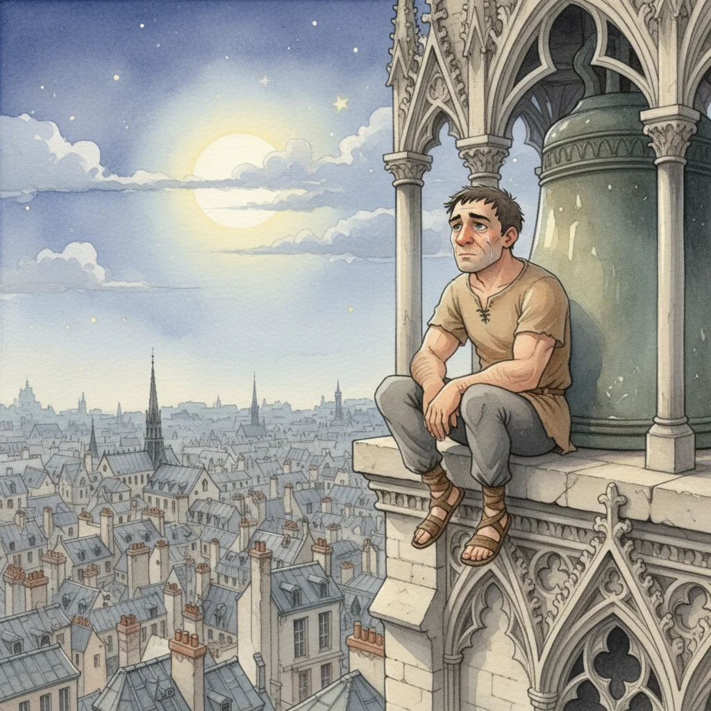 Illustration for: Quasimodo’s Solitude