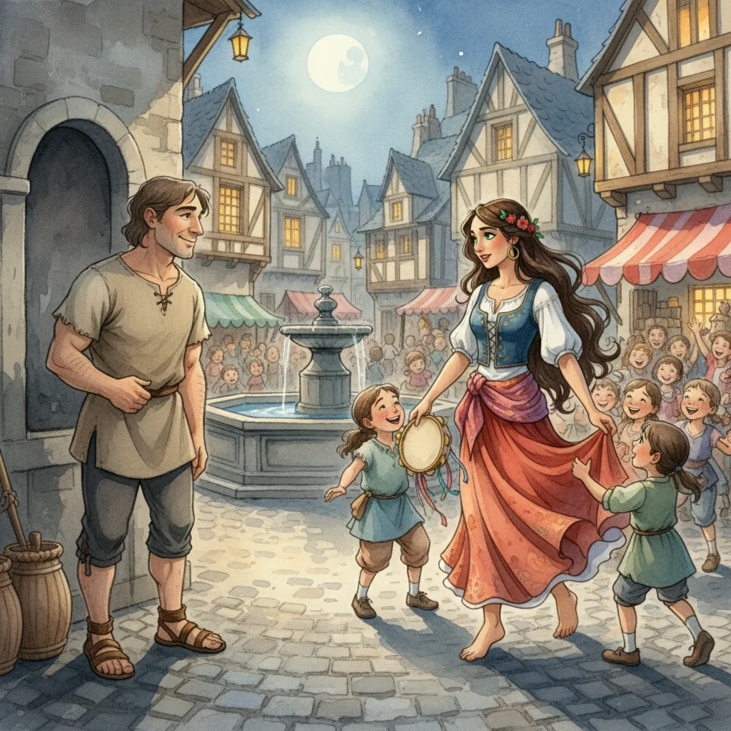 Illustration for: The Encounter in Shadows