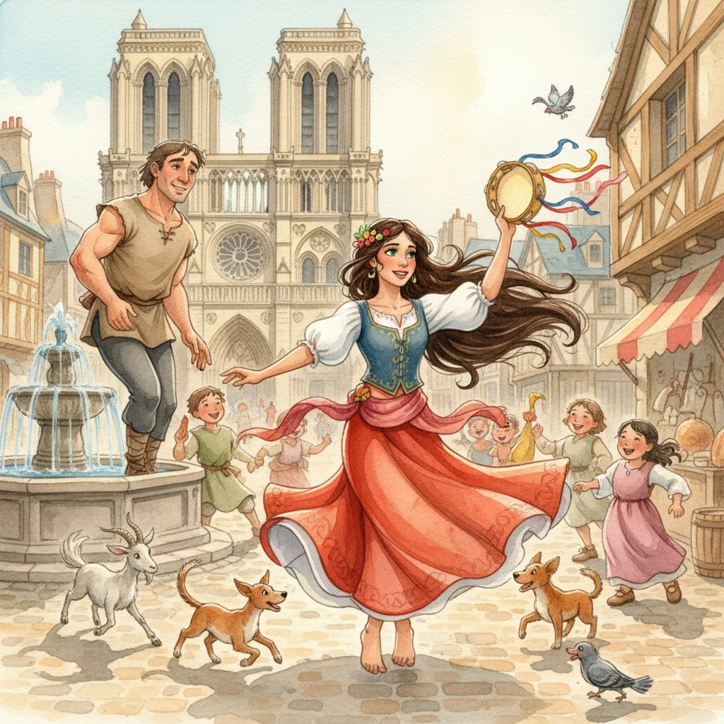 Illustration for: The Gypsy Again