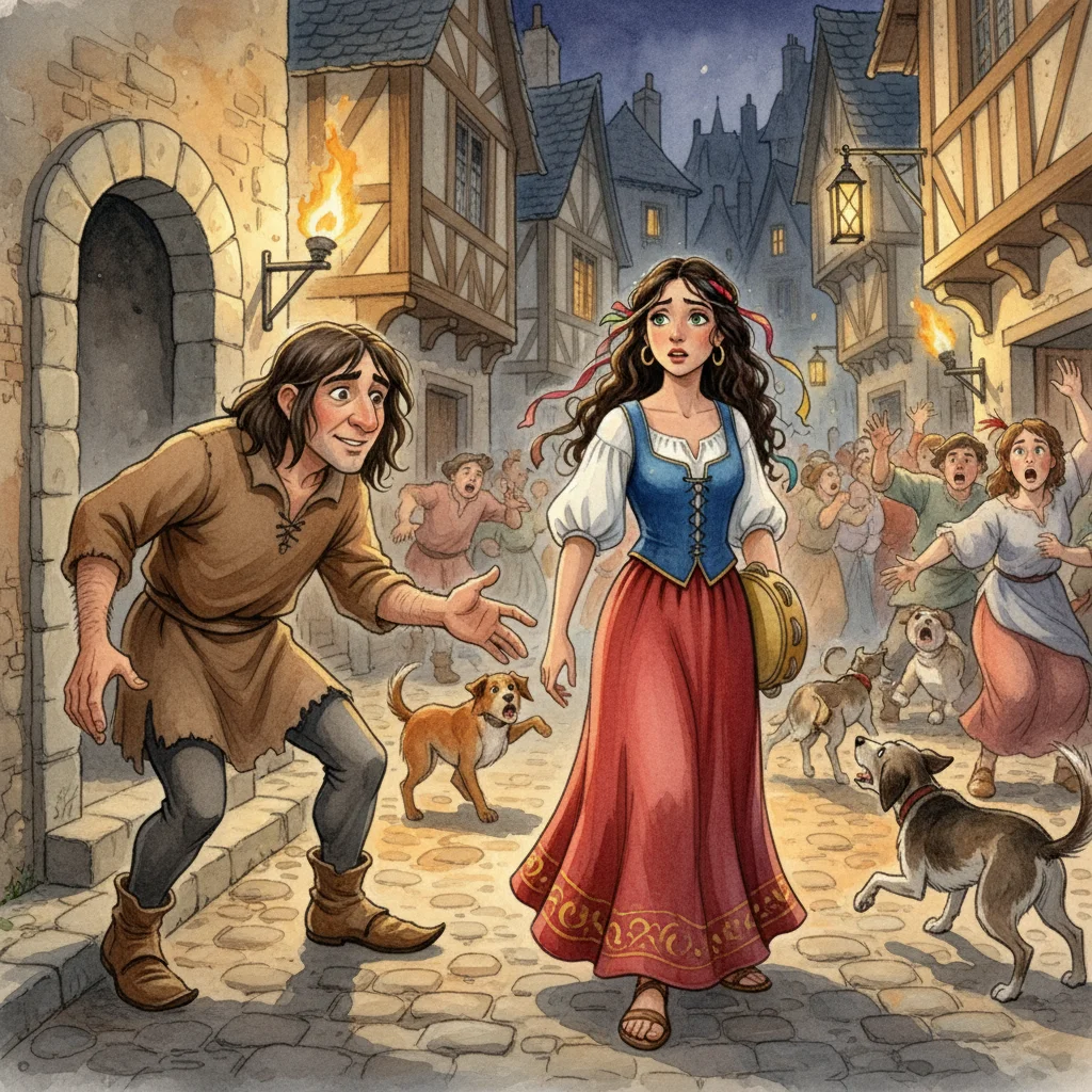 Illustration for: A Frightening Encounter