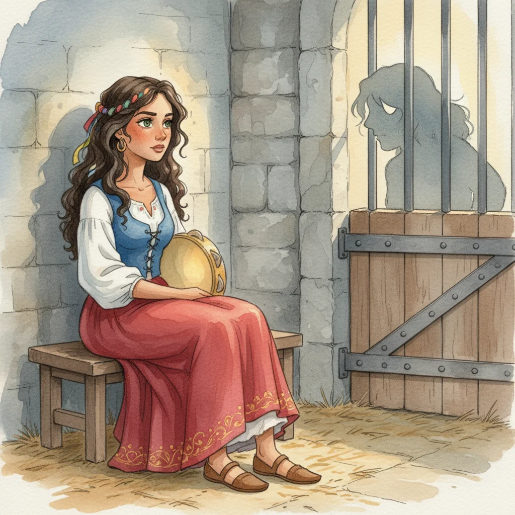 Illustration for: Alone in the Guardhouse