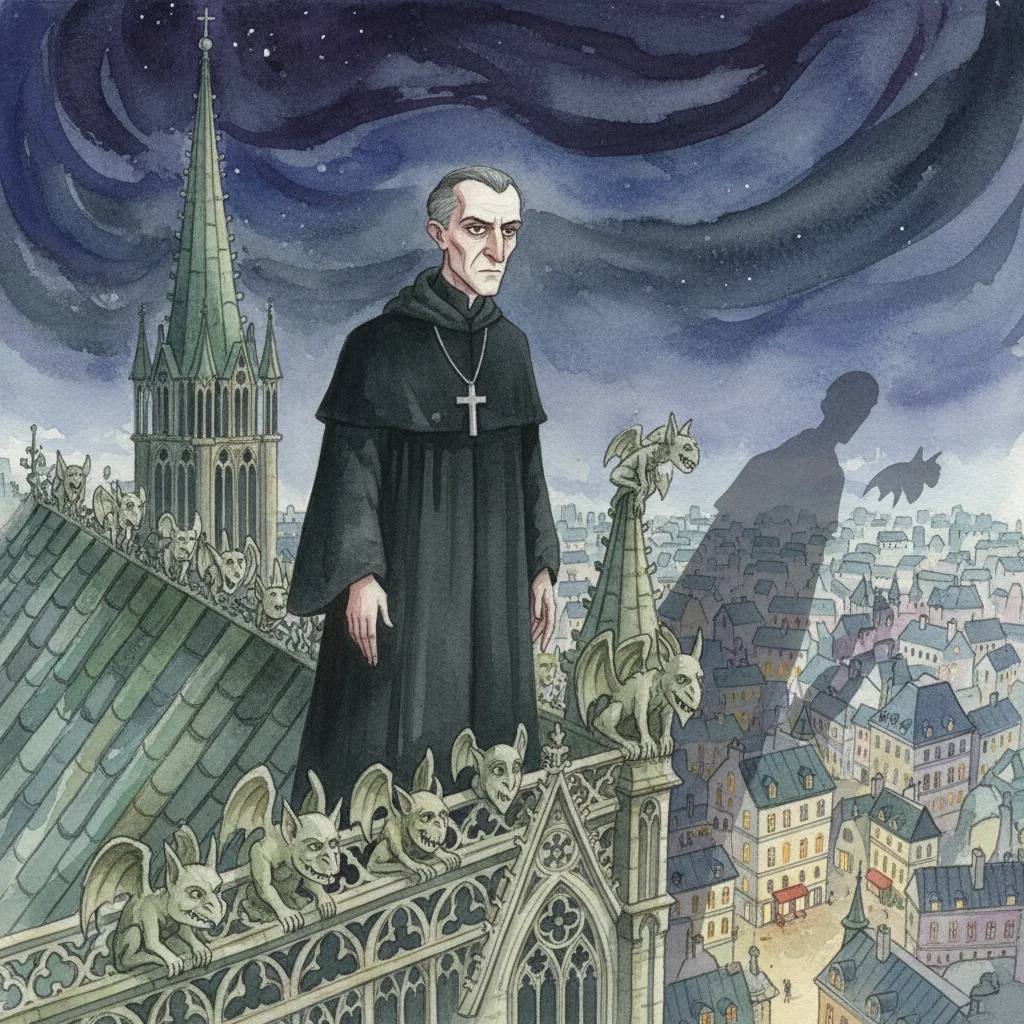 Illustration for: Frollo's Shadow