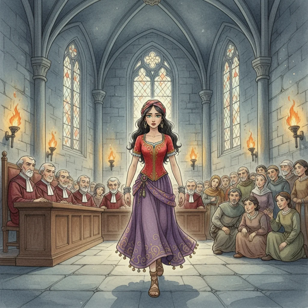 Illustration for: Entering the Courthouse