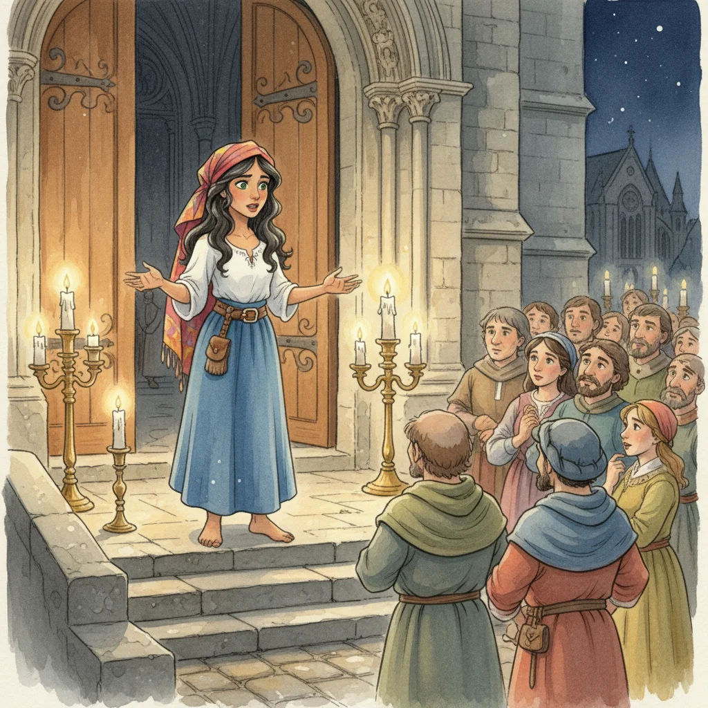 Illustration for: Esmeralda's Plea