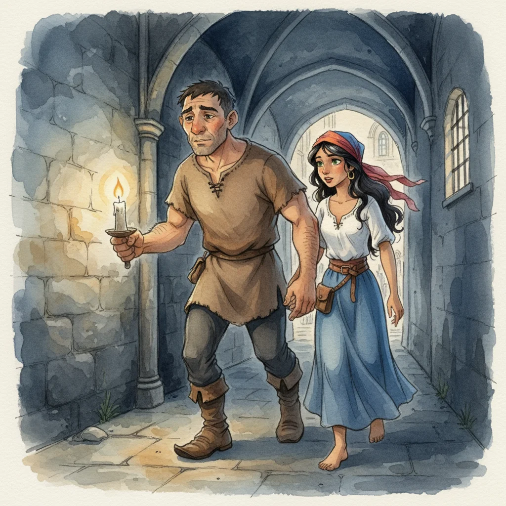 Illustration for: The Secret Passage