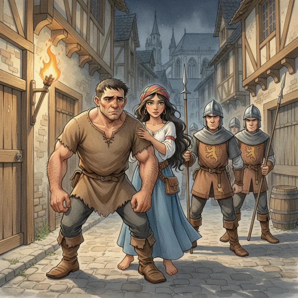 Illustration for: A Fiery Confrontation