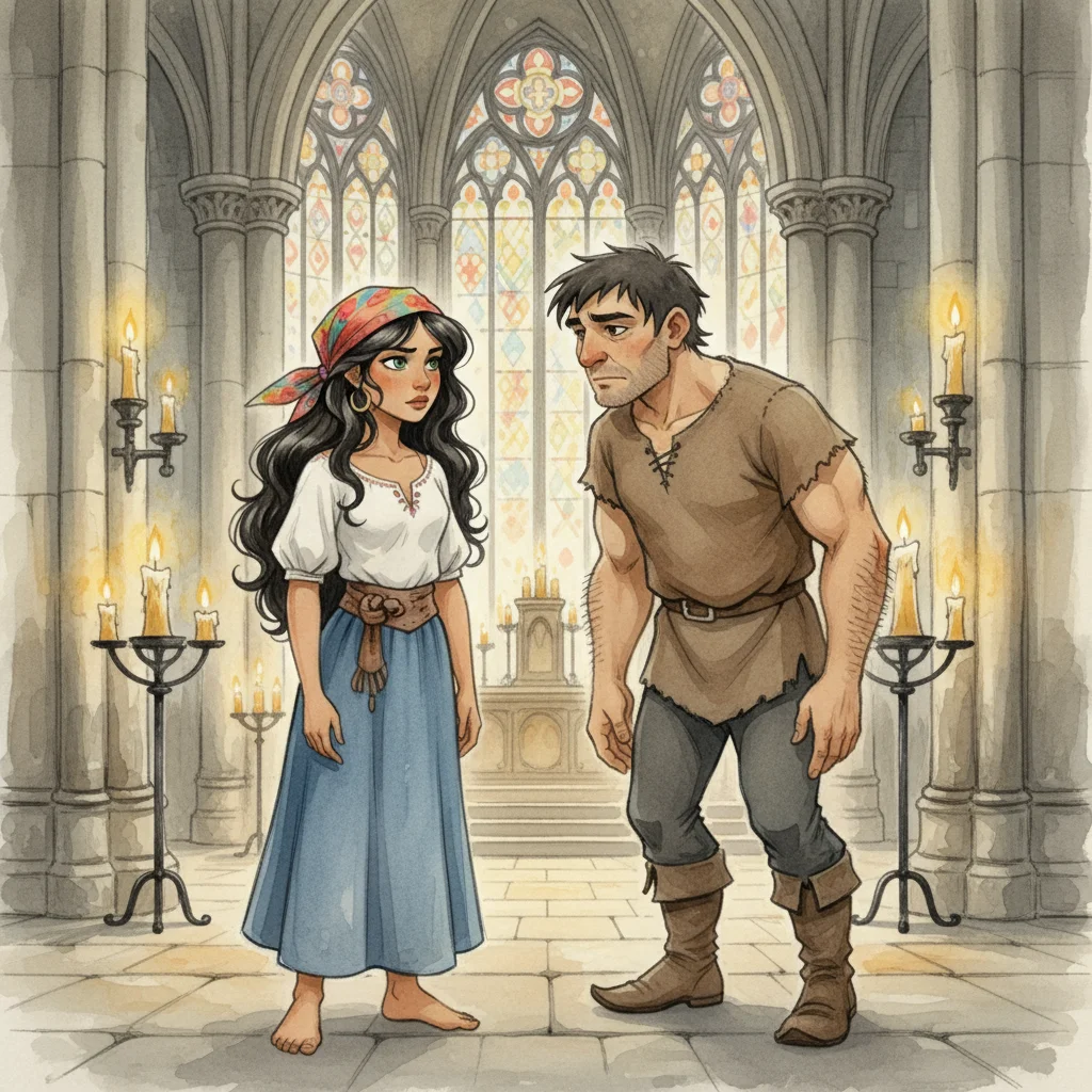 Illustration for: A Silent Vow of Courage