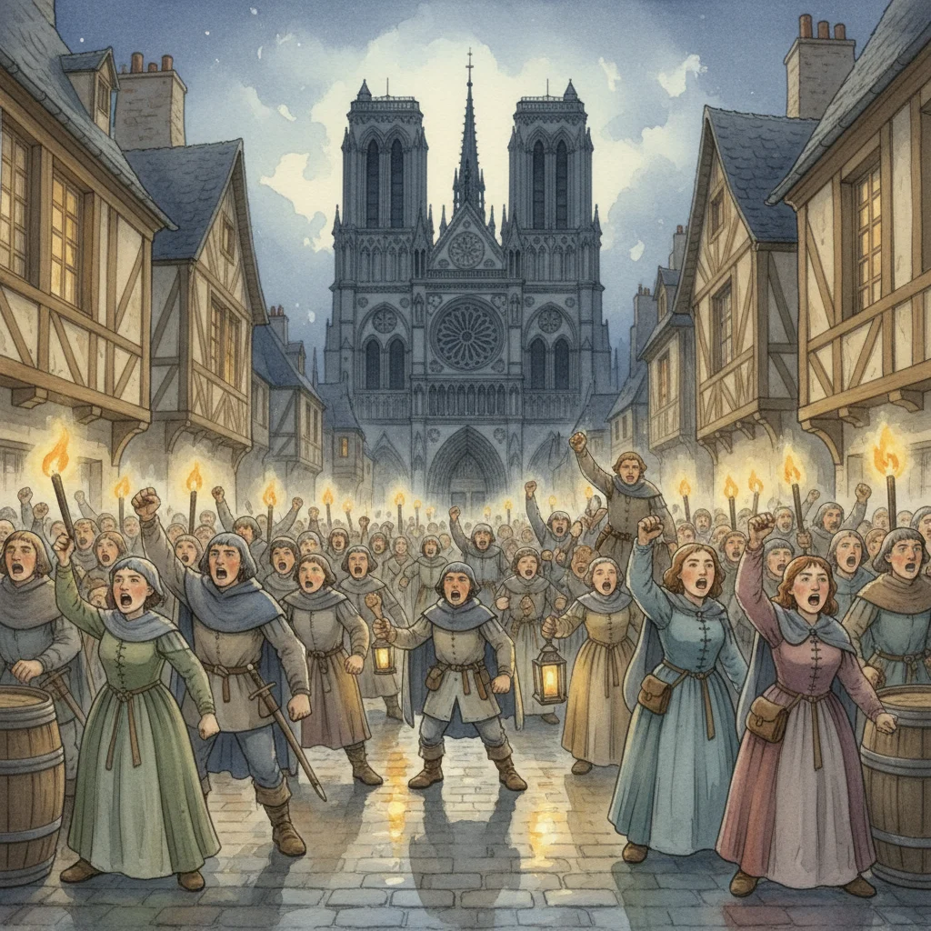 Illustration for: Citizens Demand Justice