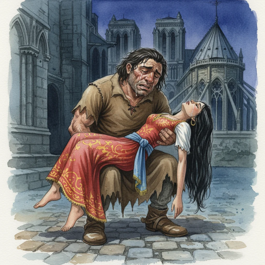 Illustration for: Quasimodo’s Grief