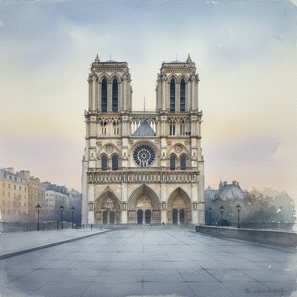 Illustration for: Silent Cathedral