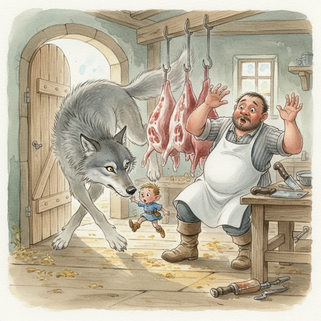 Illustration for: From One Danger to Another