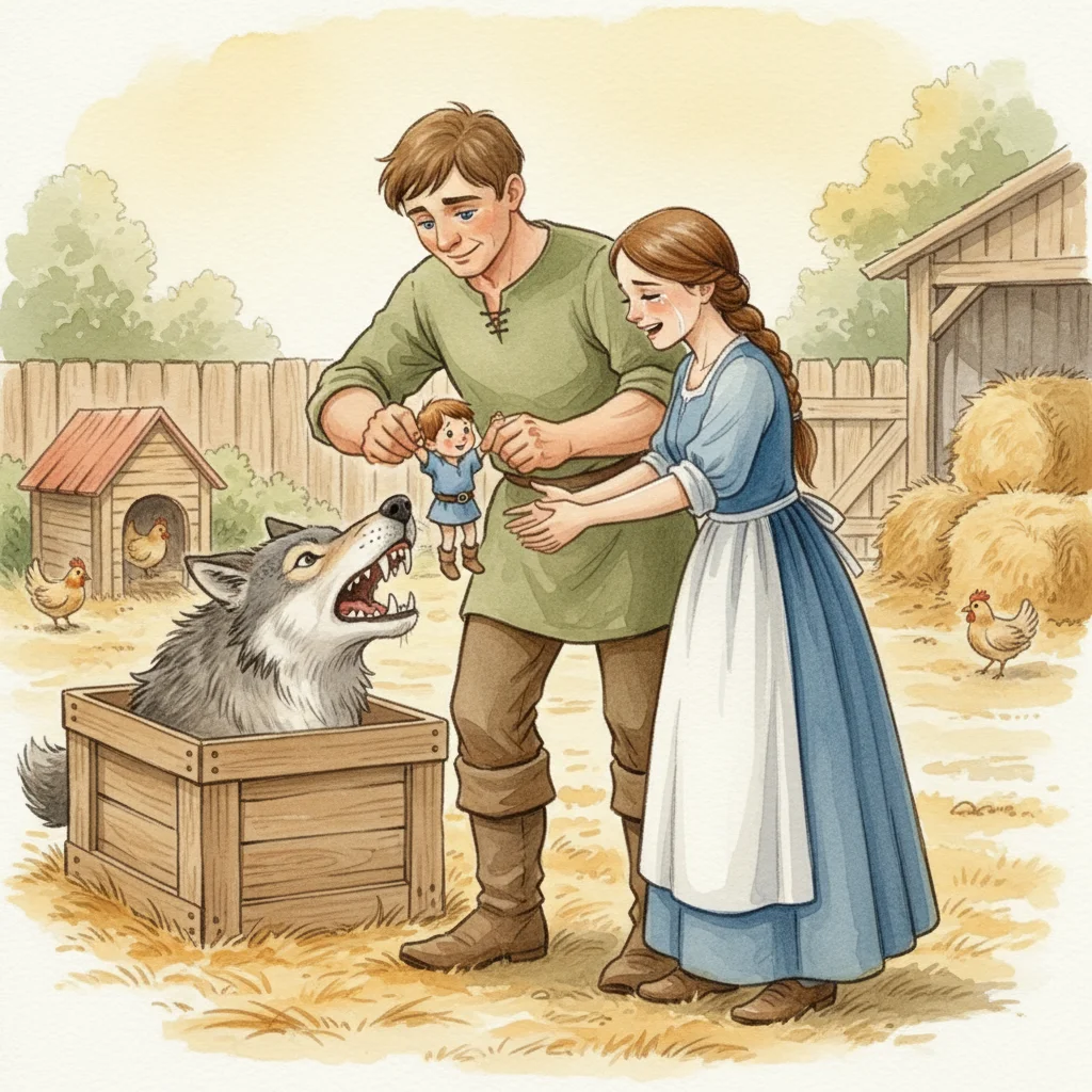 Illustration for: The Happy Rescue