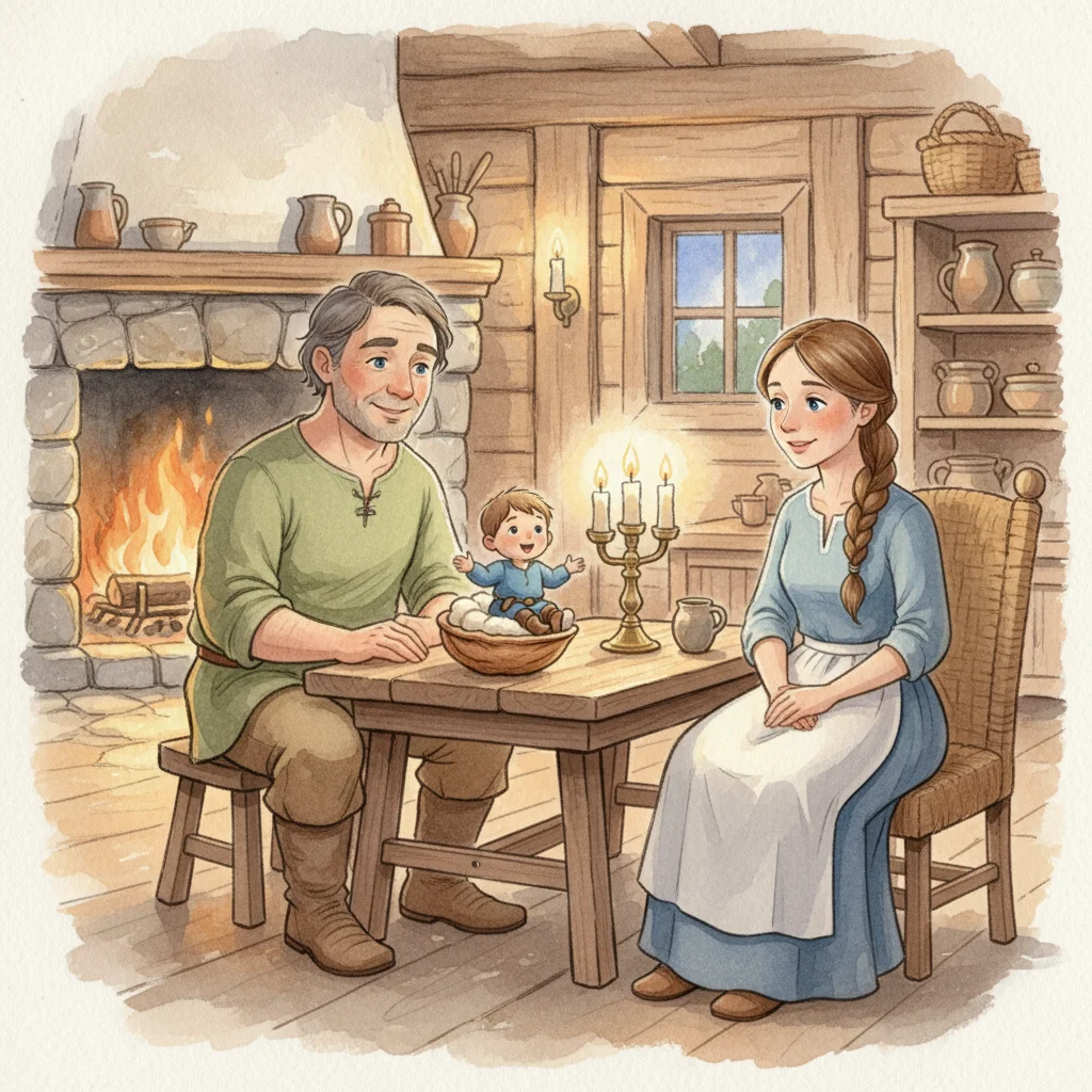 Illustration for: Home Once More