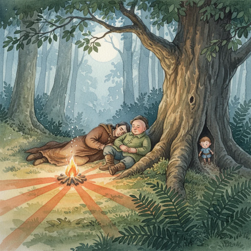 Illustration for: Escape in the Night