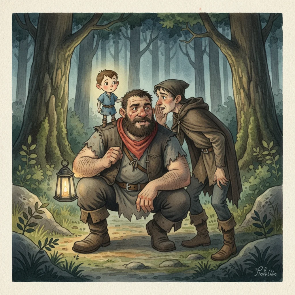 Illustration for: Robbers in the Dark