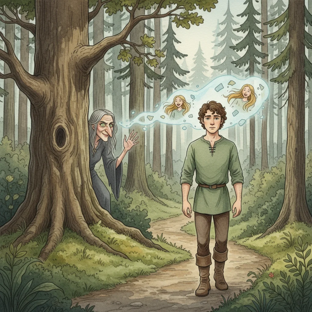 Illustration for: The Forgetful Spell