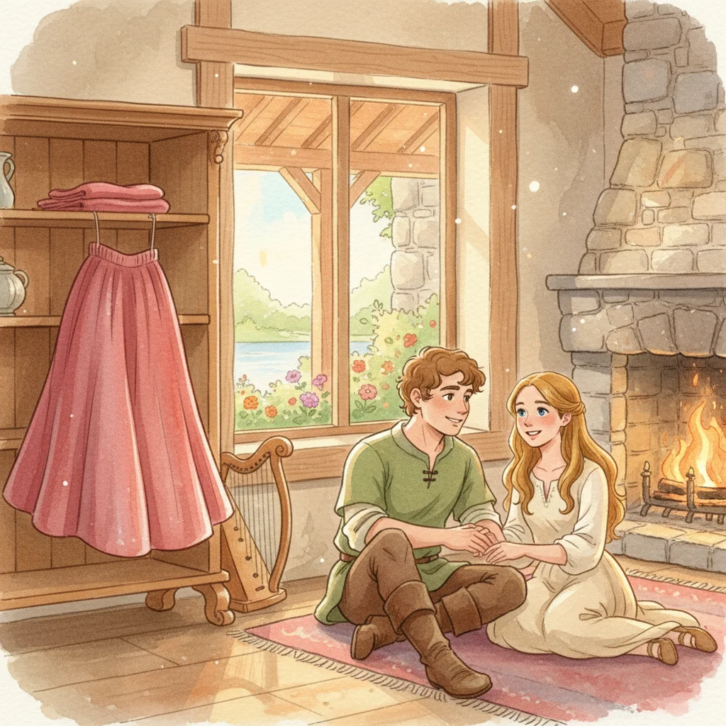 Illustration for: A Happy Ending