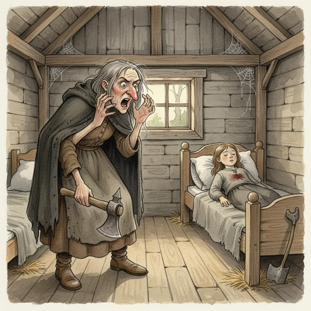 Illustration for: The Witch's Mistake