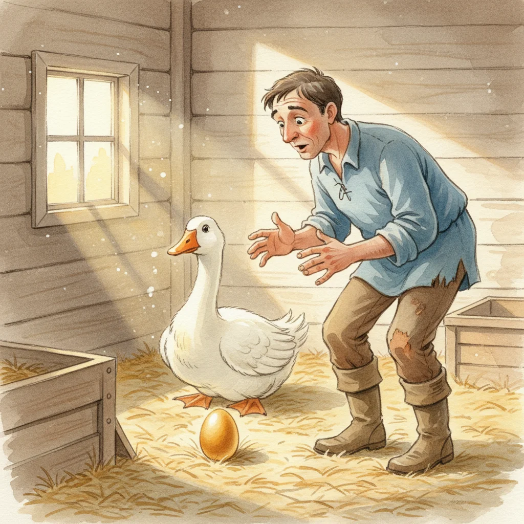 Illustration for: The Farmer’s Surprise