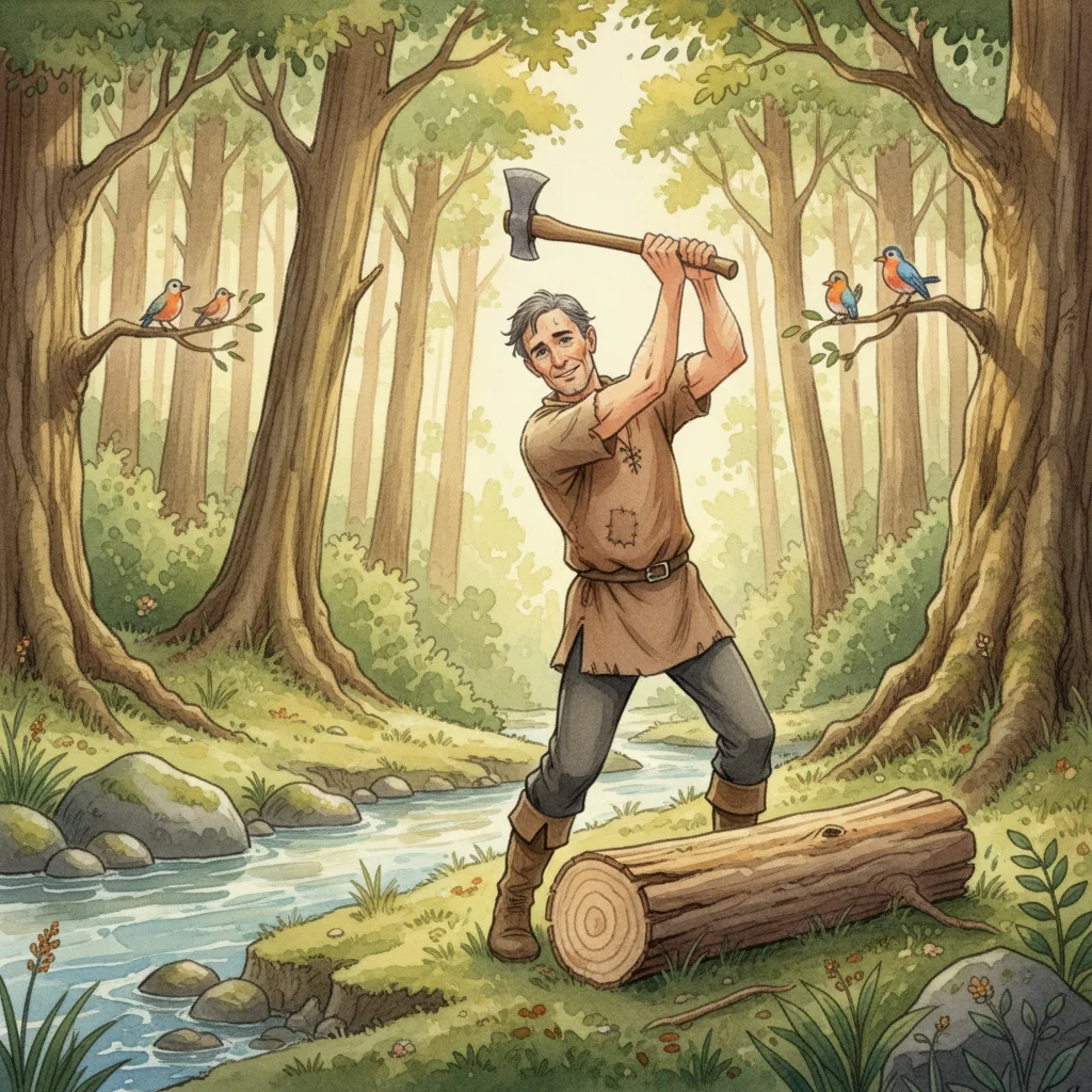 Illustration for: Deep in the Forest