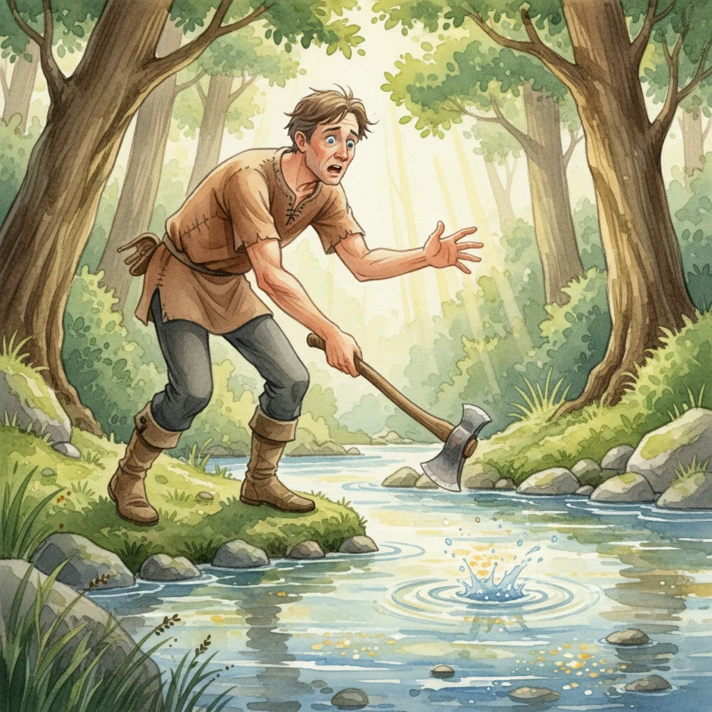 Illustration for: The Axe Slips