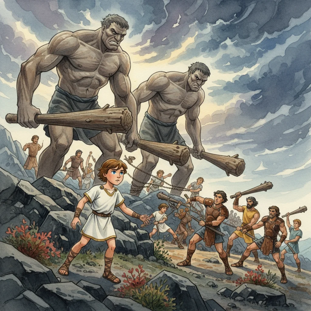 Illustration for: The Island of Giants