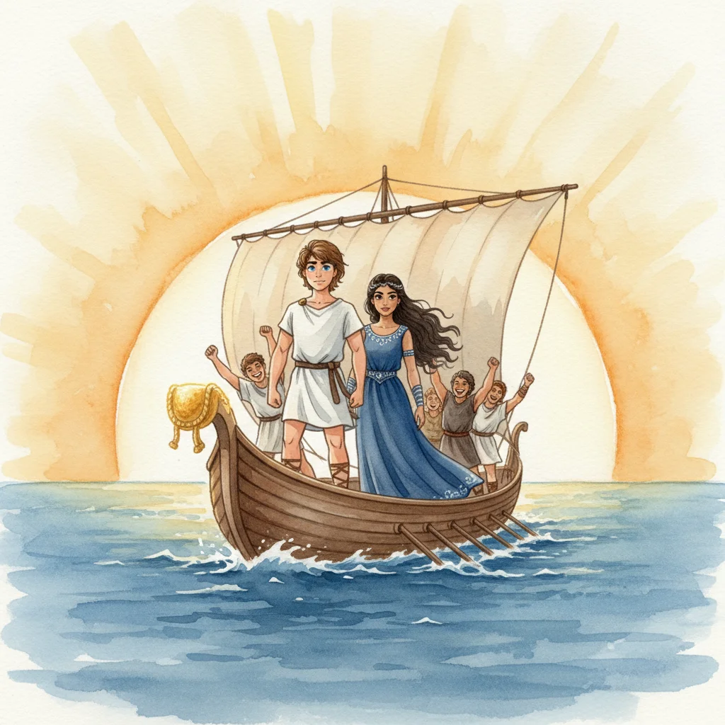 Illustration for: The Journey Home