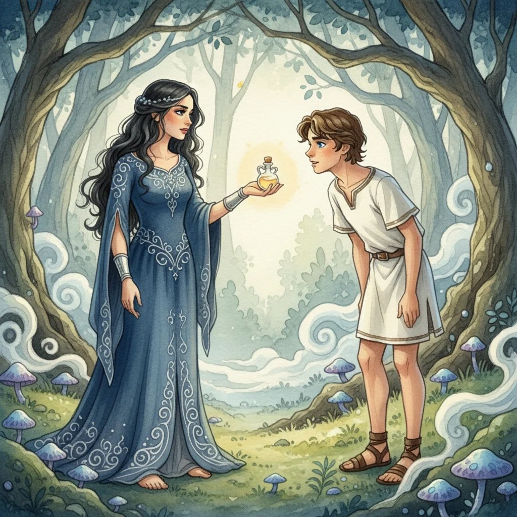 Illustration for: Medea’s Aid