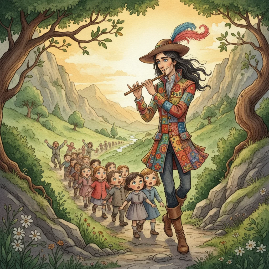 Illustration for: Into the Mountains