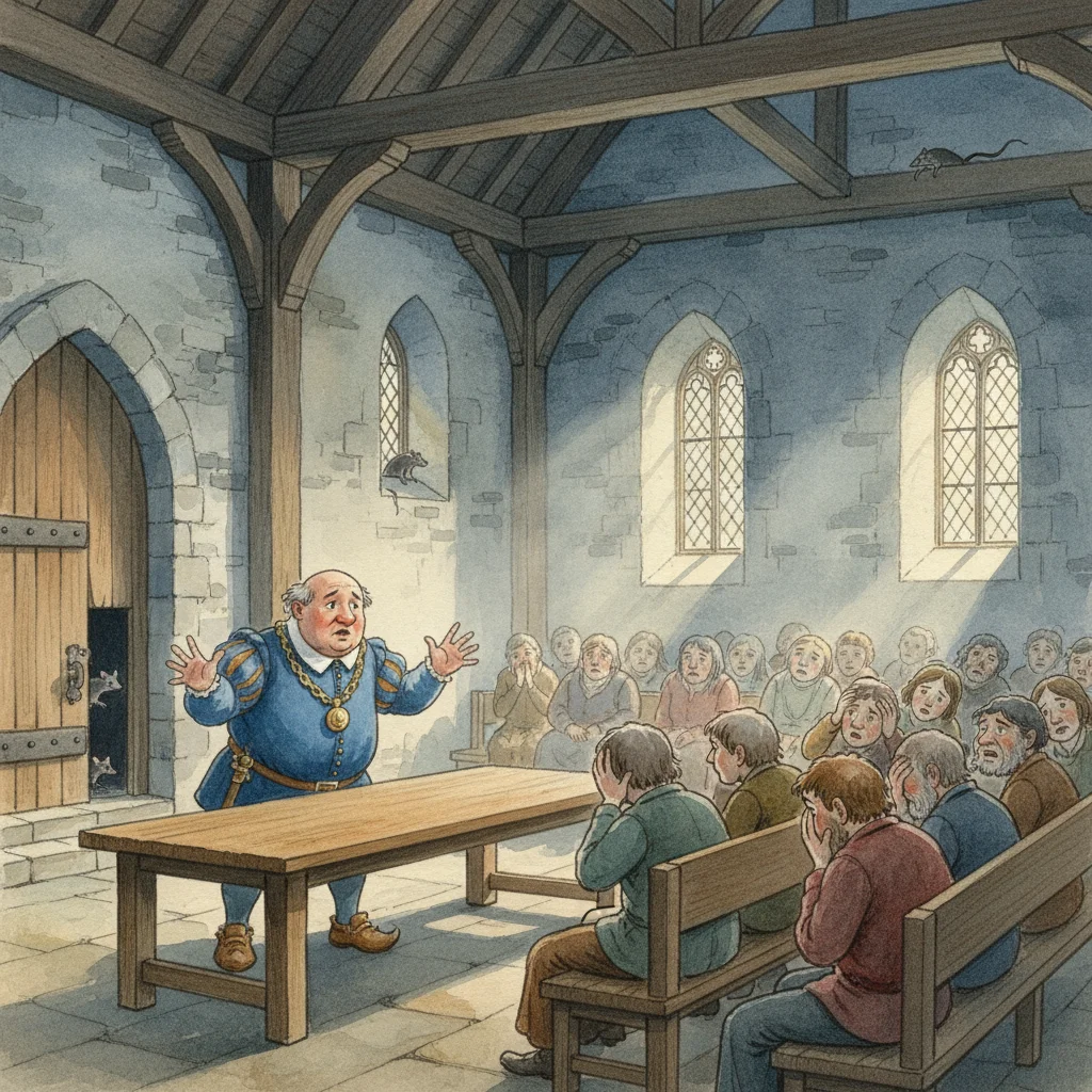 Illustration for: The Town's Despair