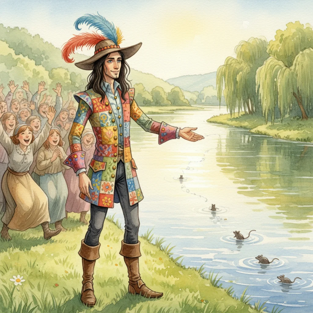 Illustration for: The Rats Disappear