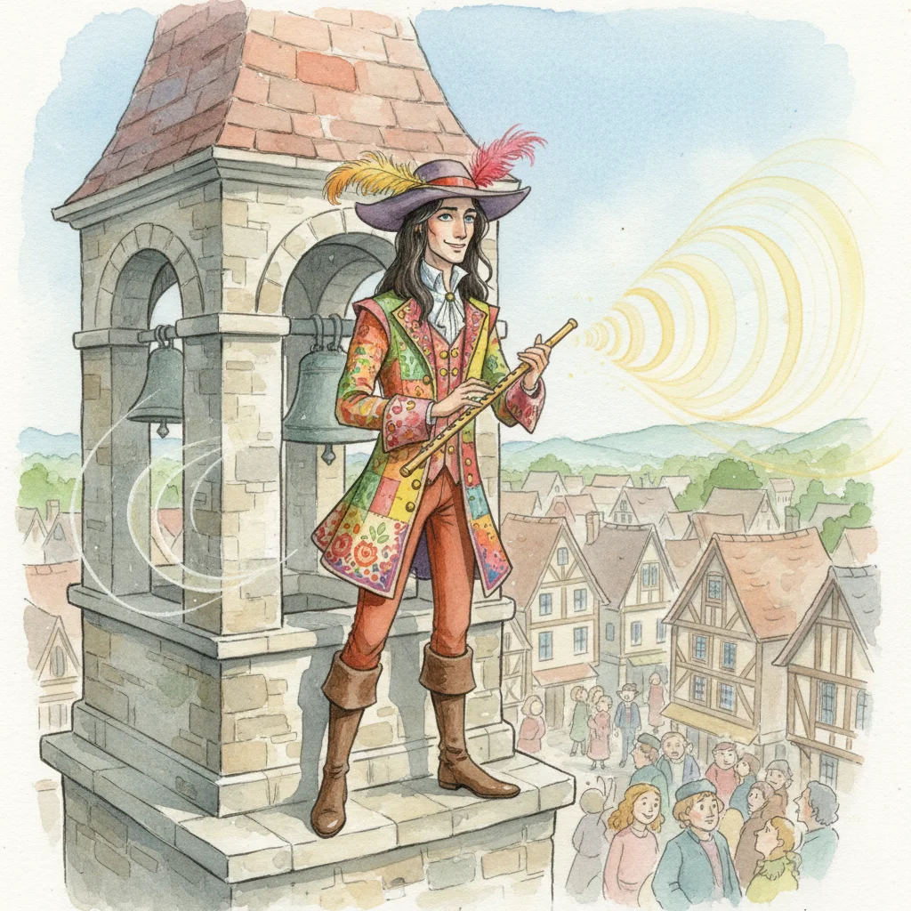 Illustration for: A New Tune