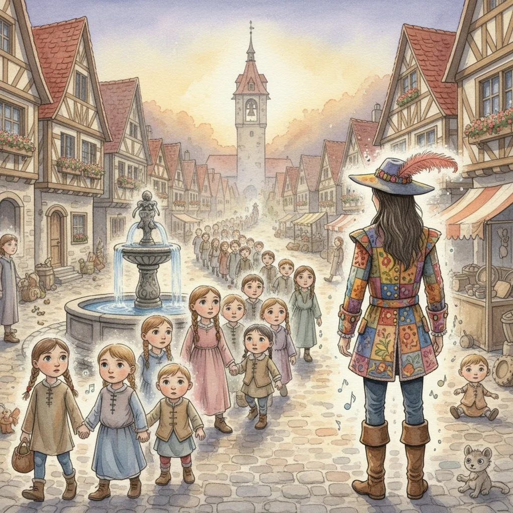Illustration for: The Children Follow